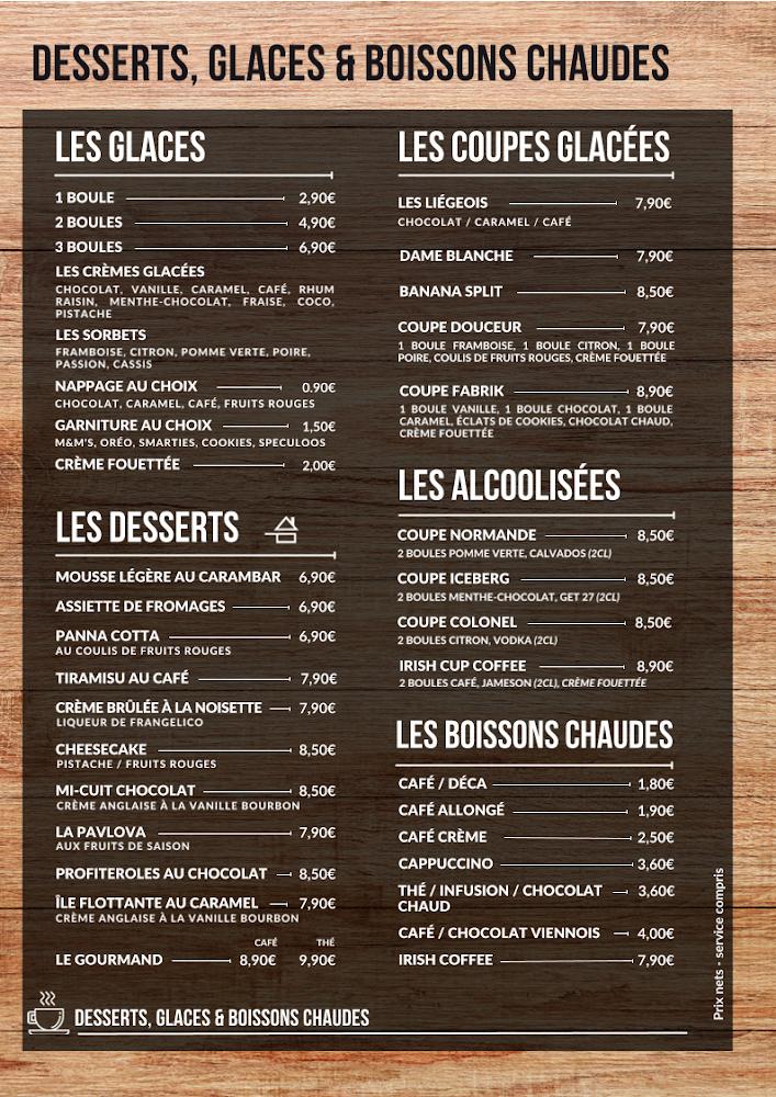 La Fabrik - Menu Image 1